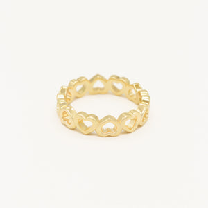 Amour Band Ring Gold