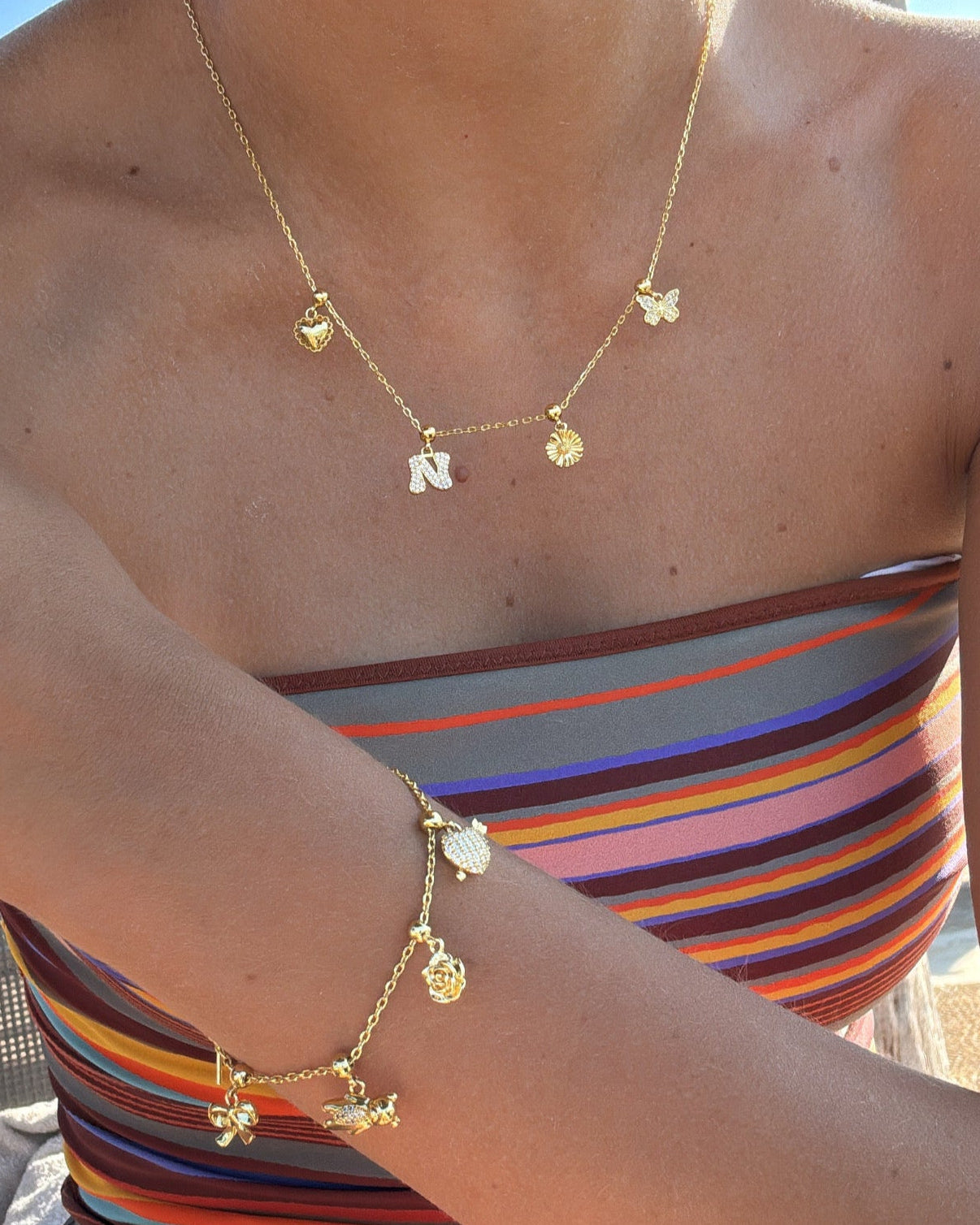 Charm Bracelet Gold
