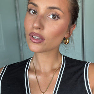 Bold Dome Hoops Gold