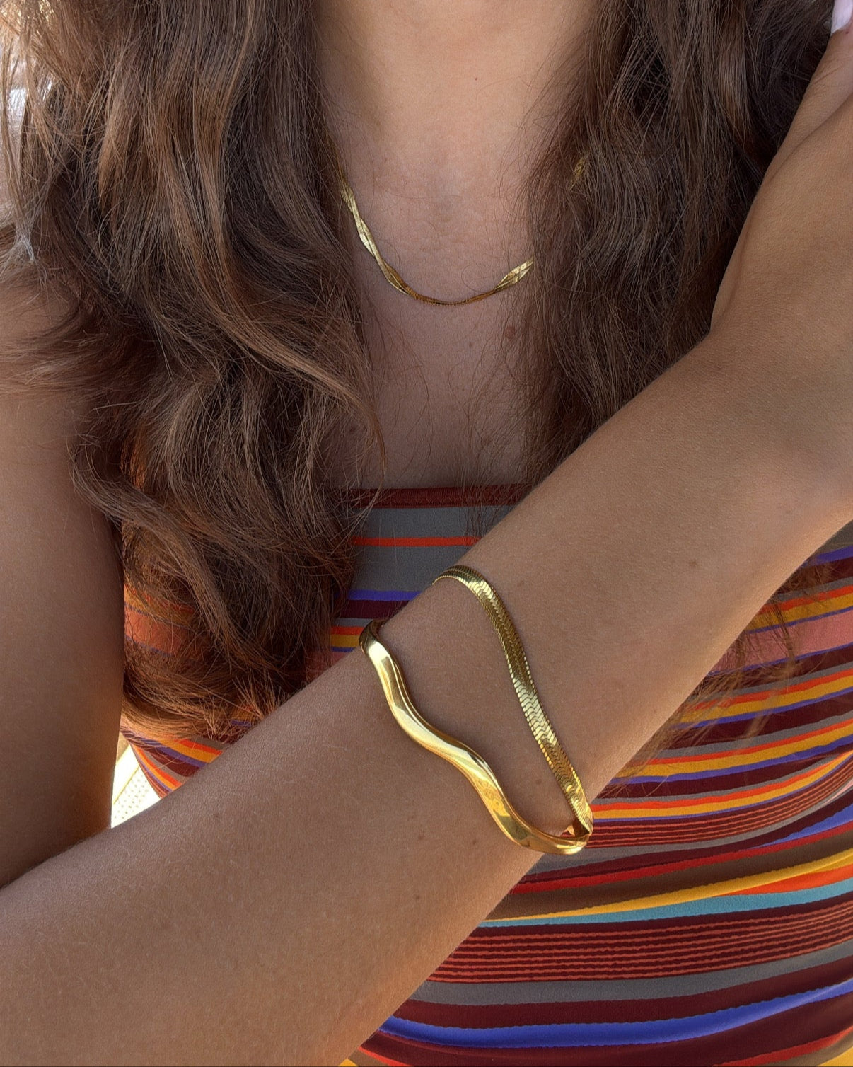 Wavy Bangle