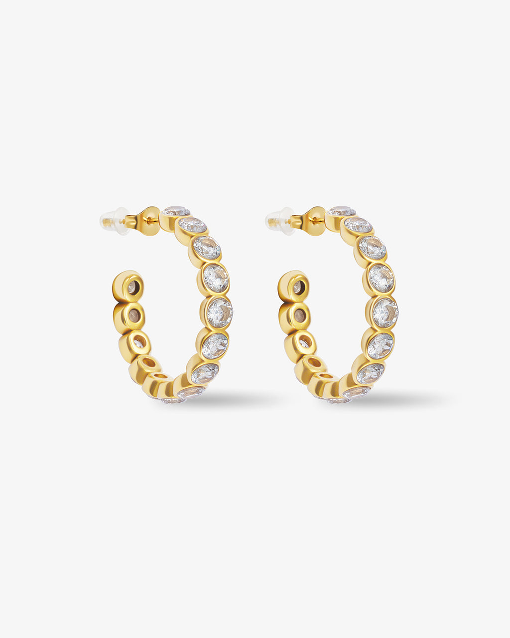 Bezel Hoops (L)