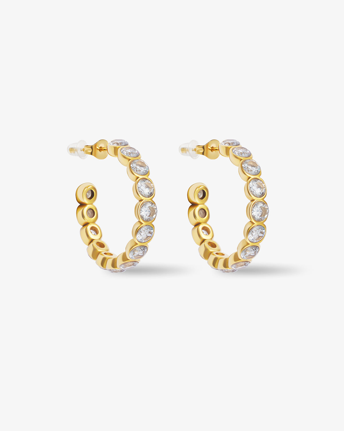 Bezel Hoops (L)