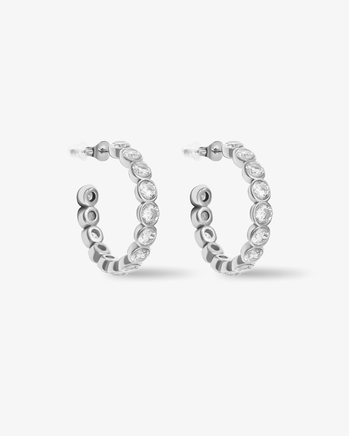 Bezel Hoops (L)