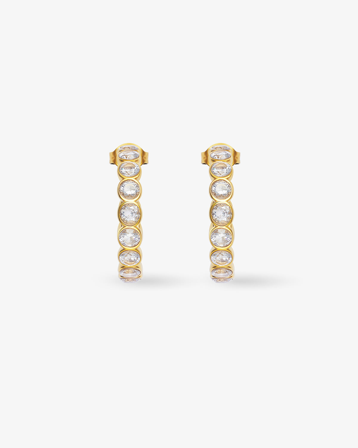 Bezel Hoops (L)