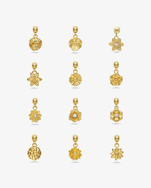 Birthflower Charm