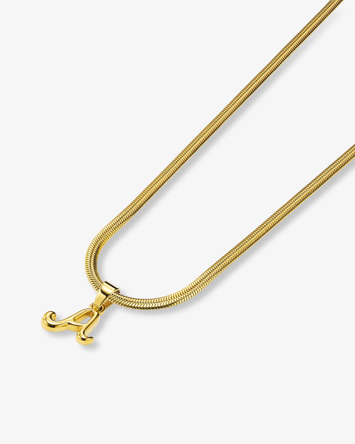 Bone Letter Necklace