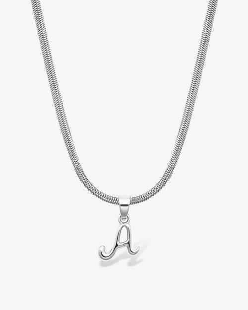Bone Letter Necklace