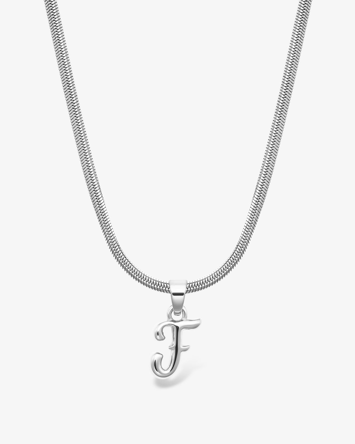 Bone Letter Necklace