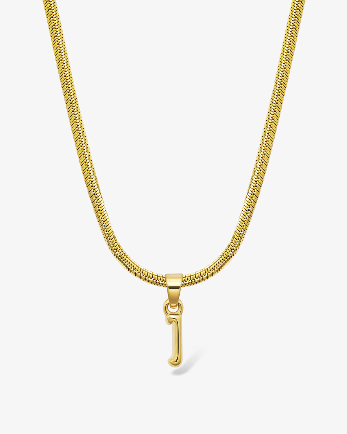 Bone Letter Necklace