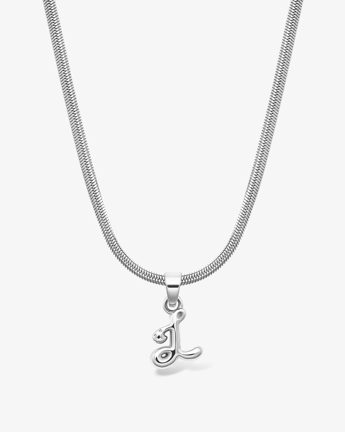 Bone Letter Necklace