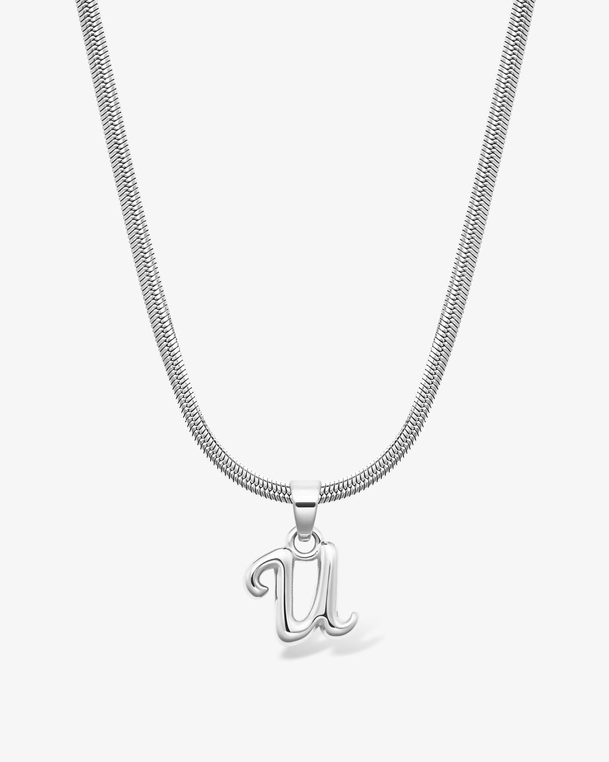 Bone Letter Necklace