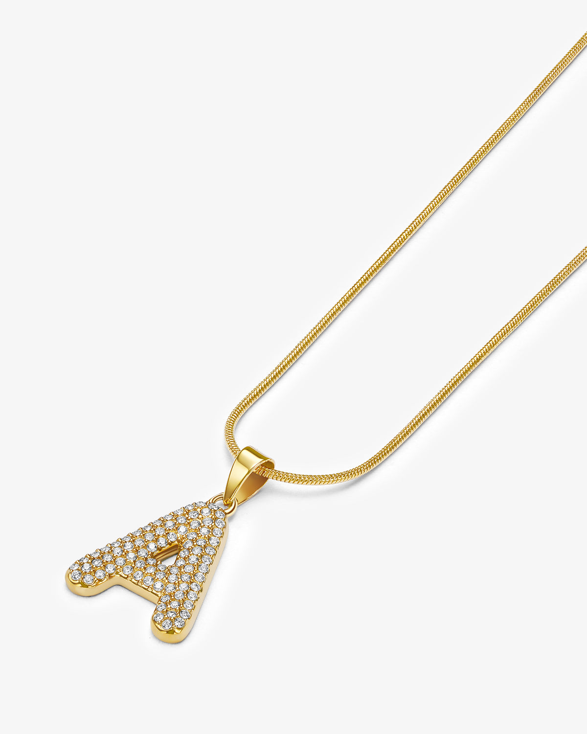 Bubble Letter Necklace