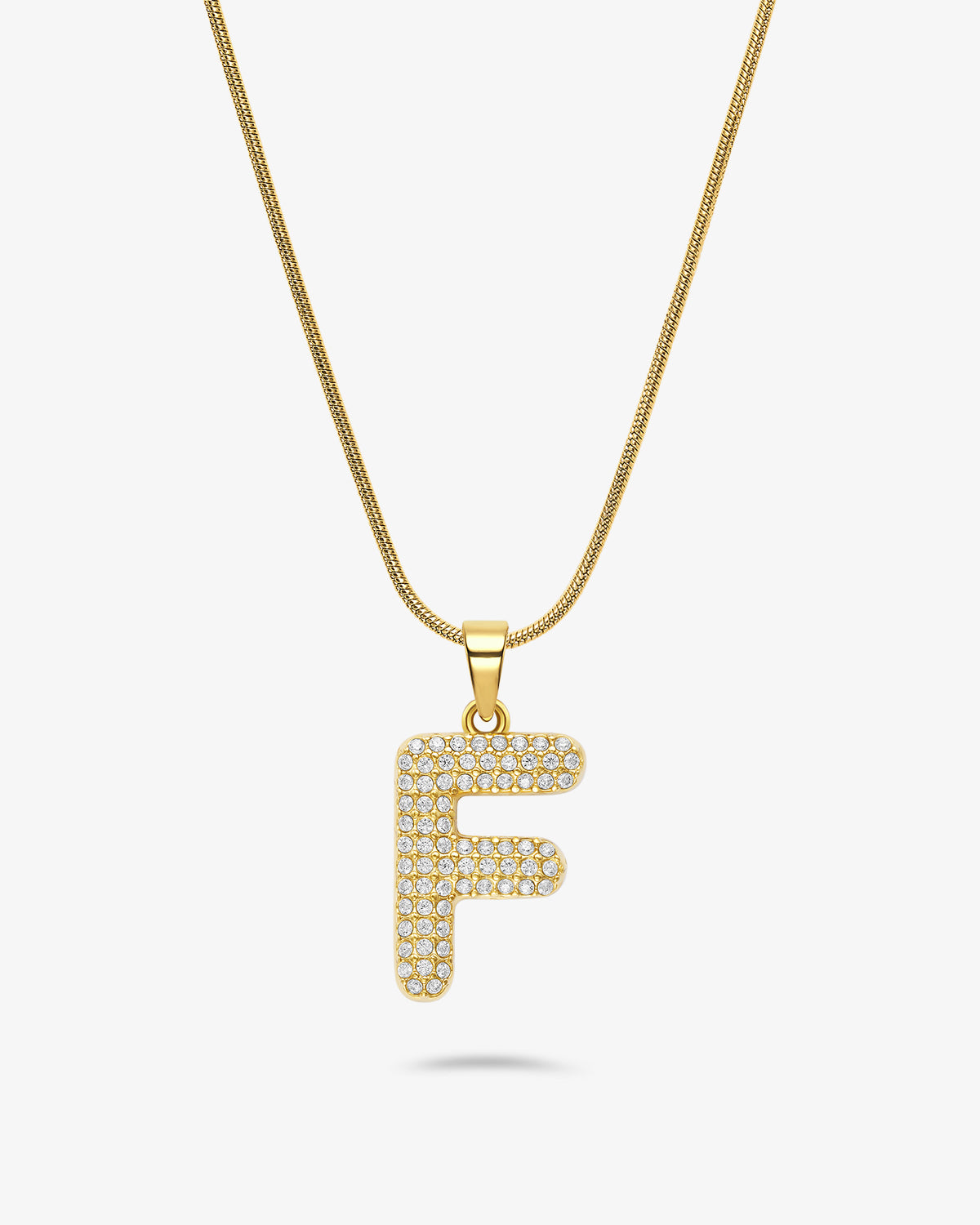 Bubble Letter Necklace