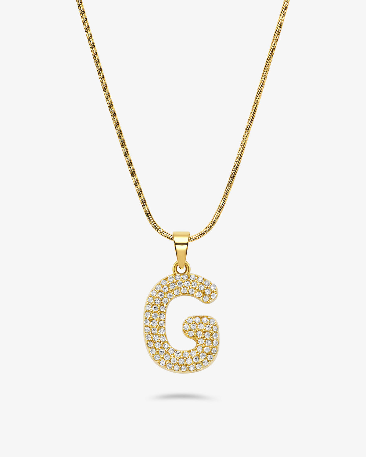 Bubble Letter Necklace