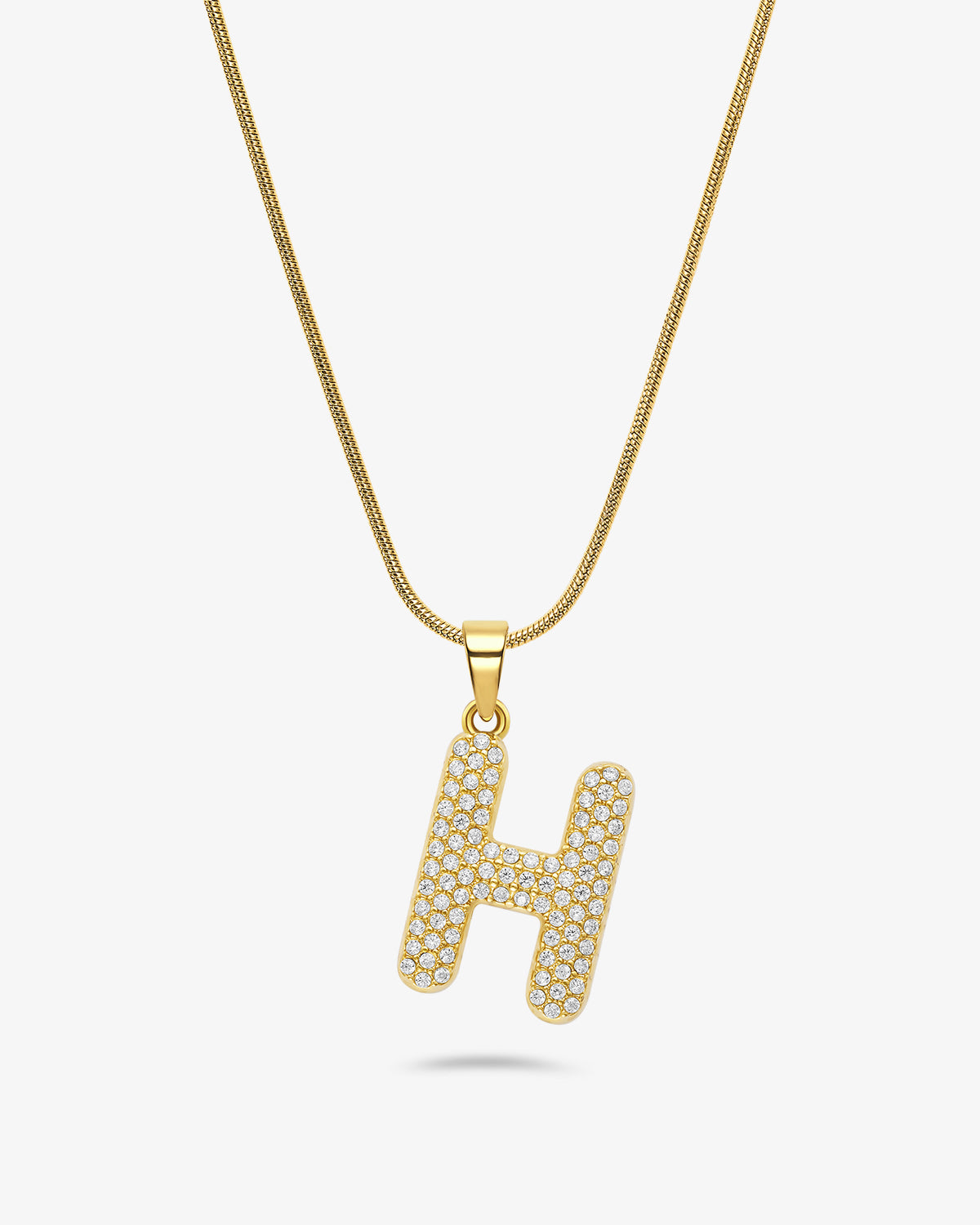 Bubble Letter Necklace