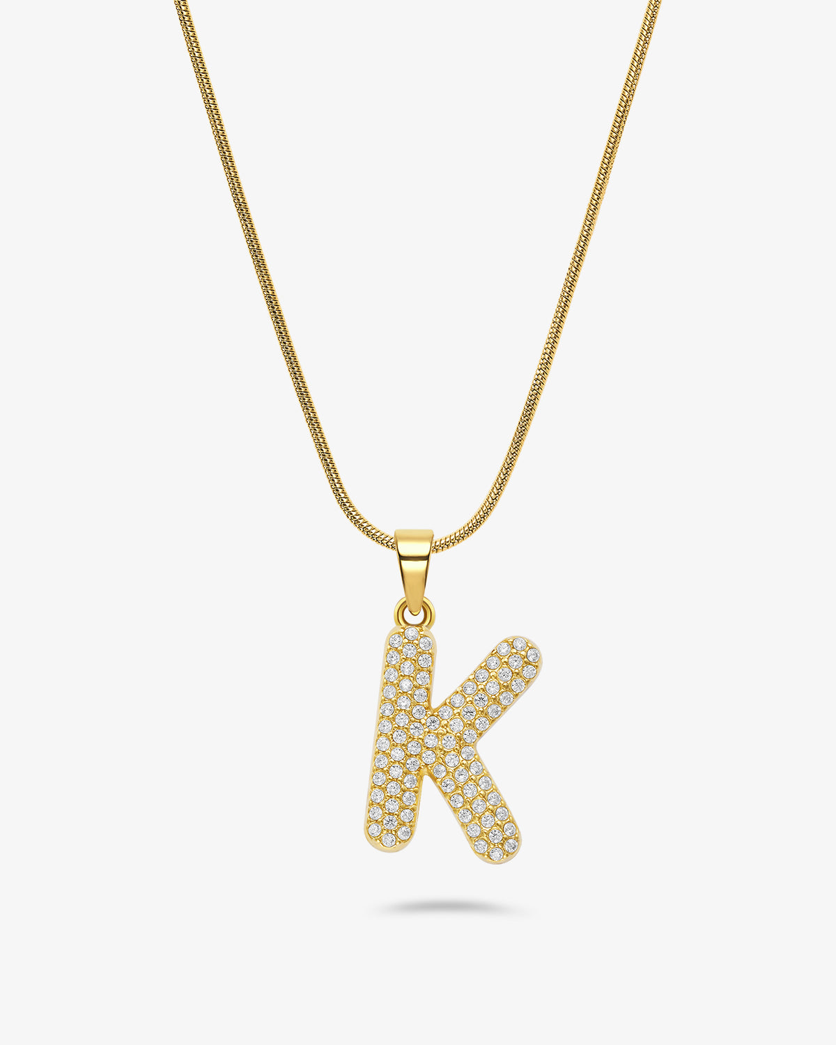 Bubble Letter Necklace