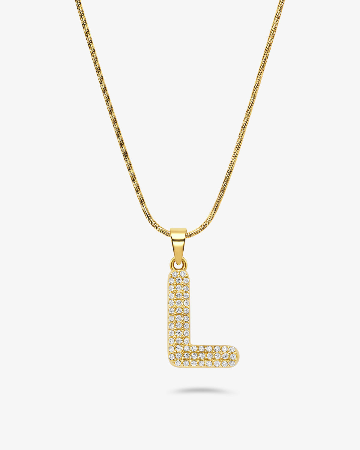 Bubble Letter Necklace