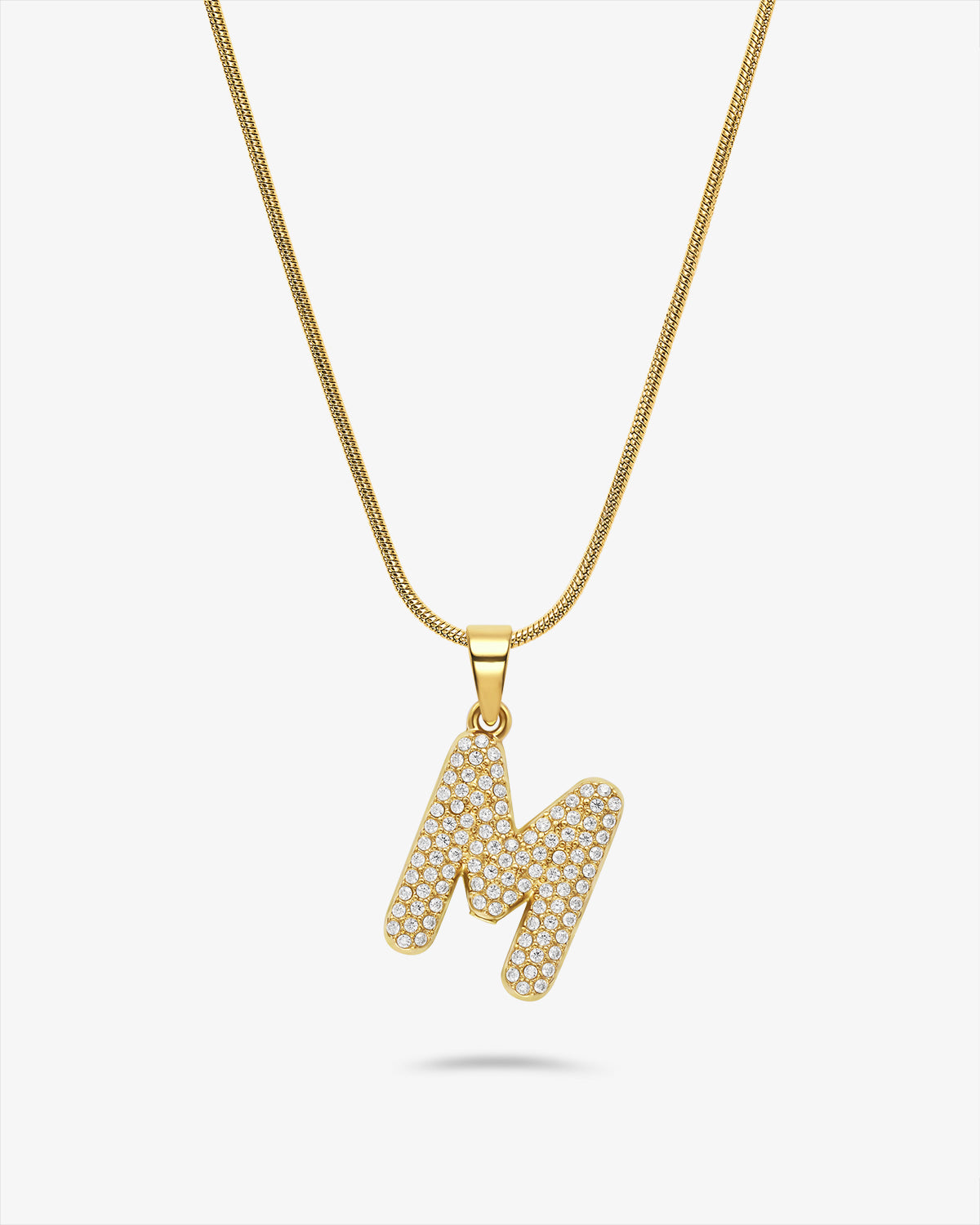 Bubble Letter Necklace