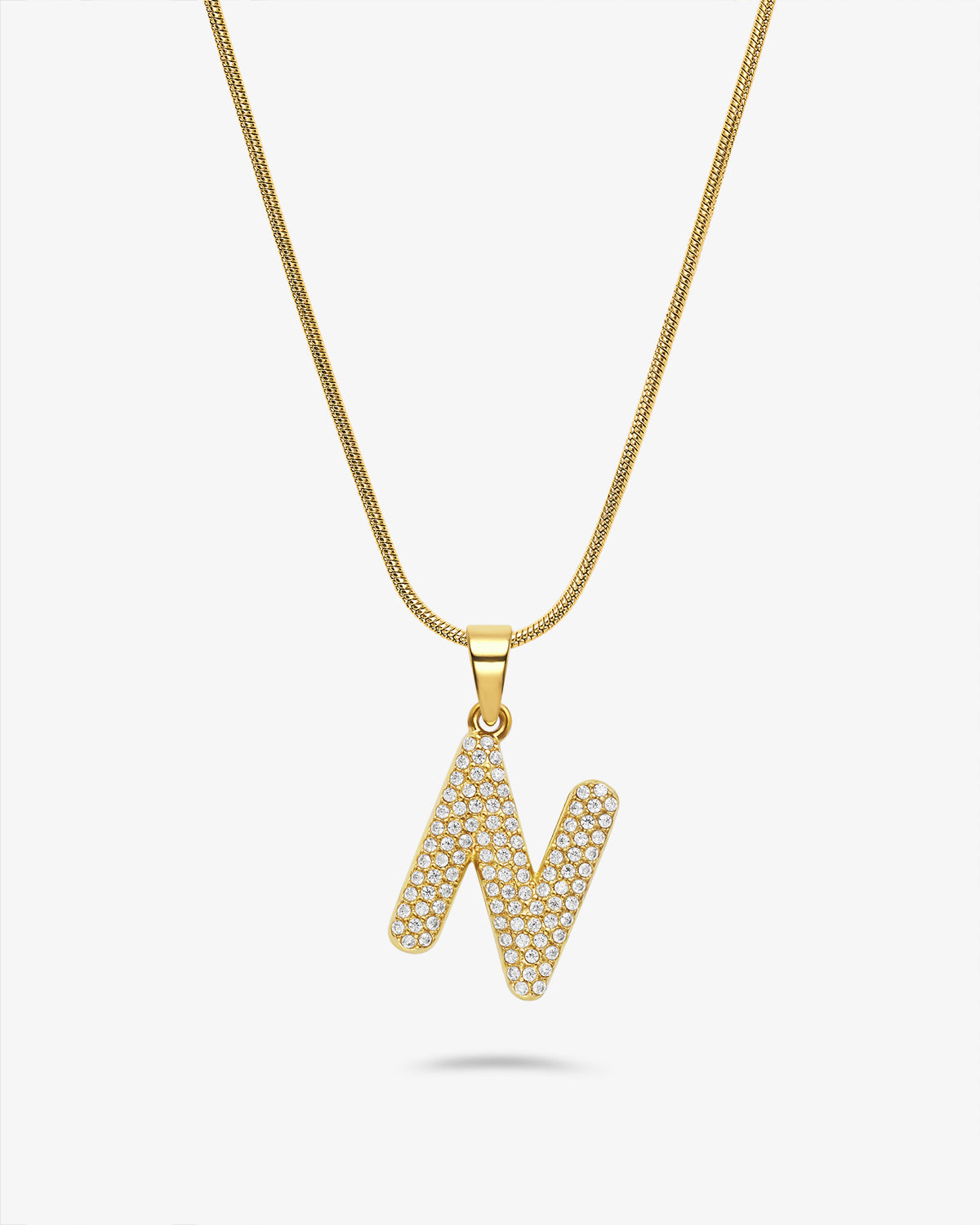 Bubble Letter Necklace