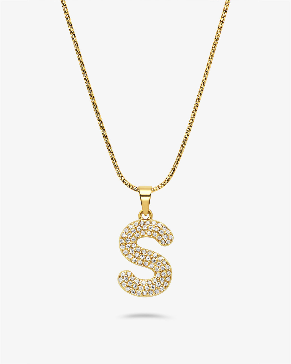 Bubble Letter Necklace