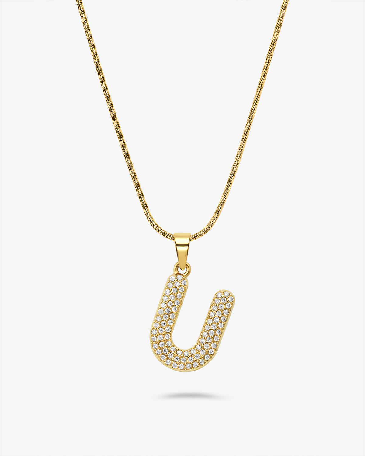 Bubble Letter Necklace