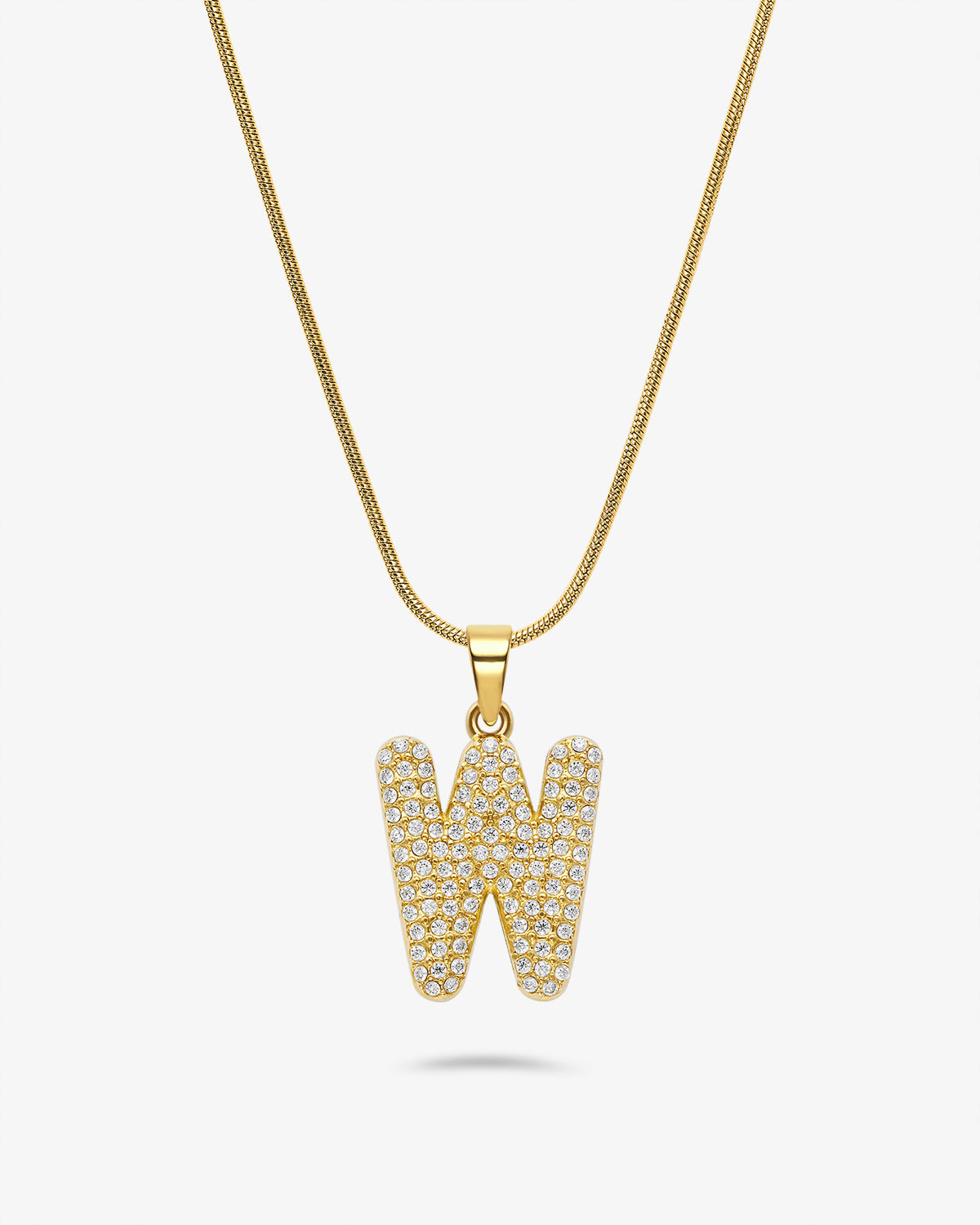 Bubble Letter Necklace