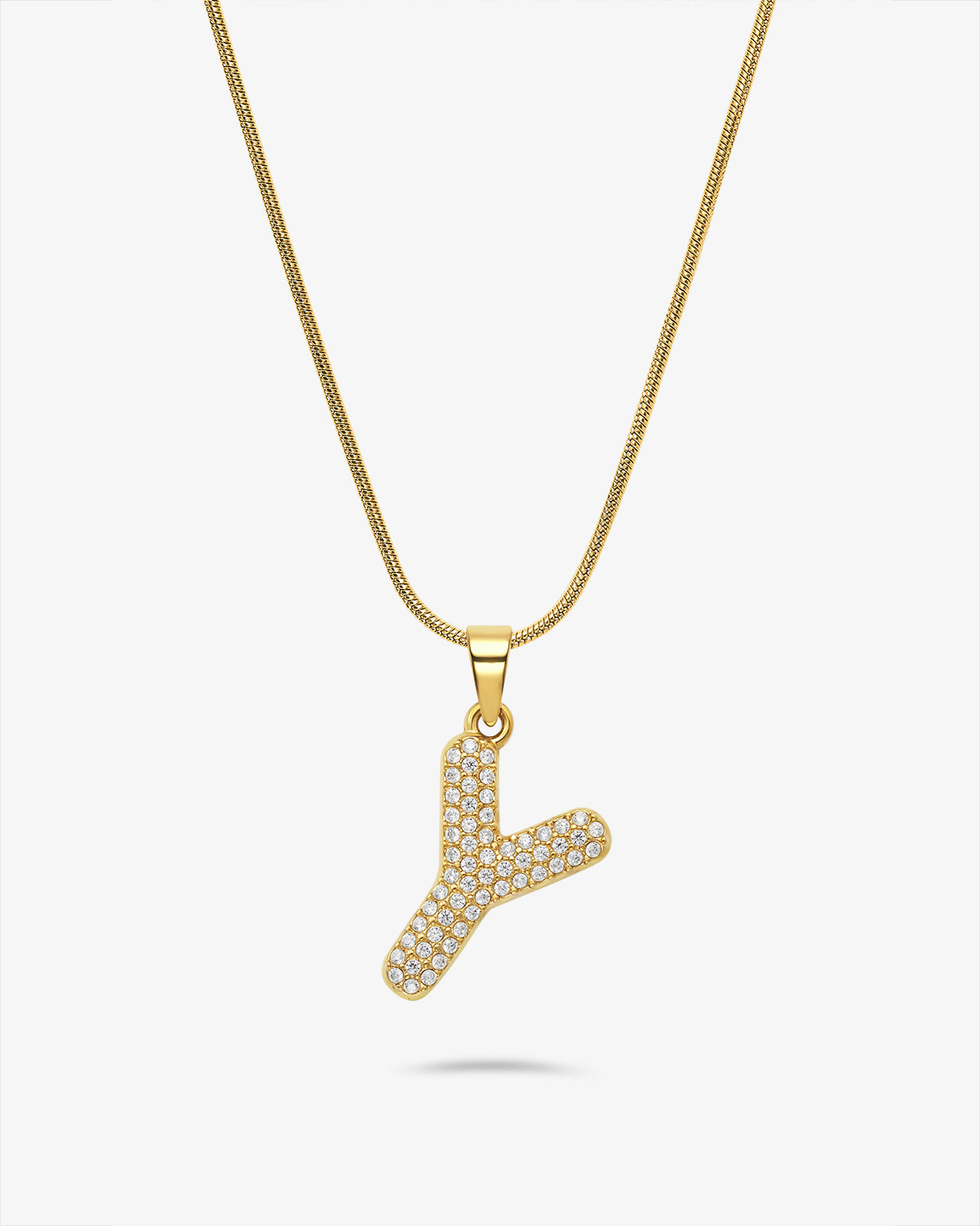 Bubble Letter Necklace