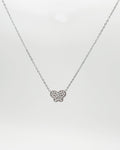 Butterfly Necklace Silver