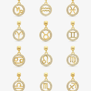 Zodiac Charms Gold