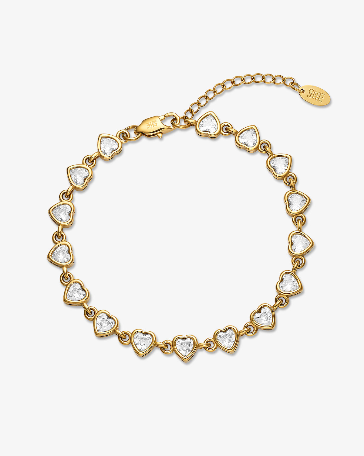 Diamond Heart Bracelet