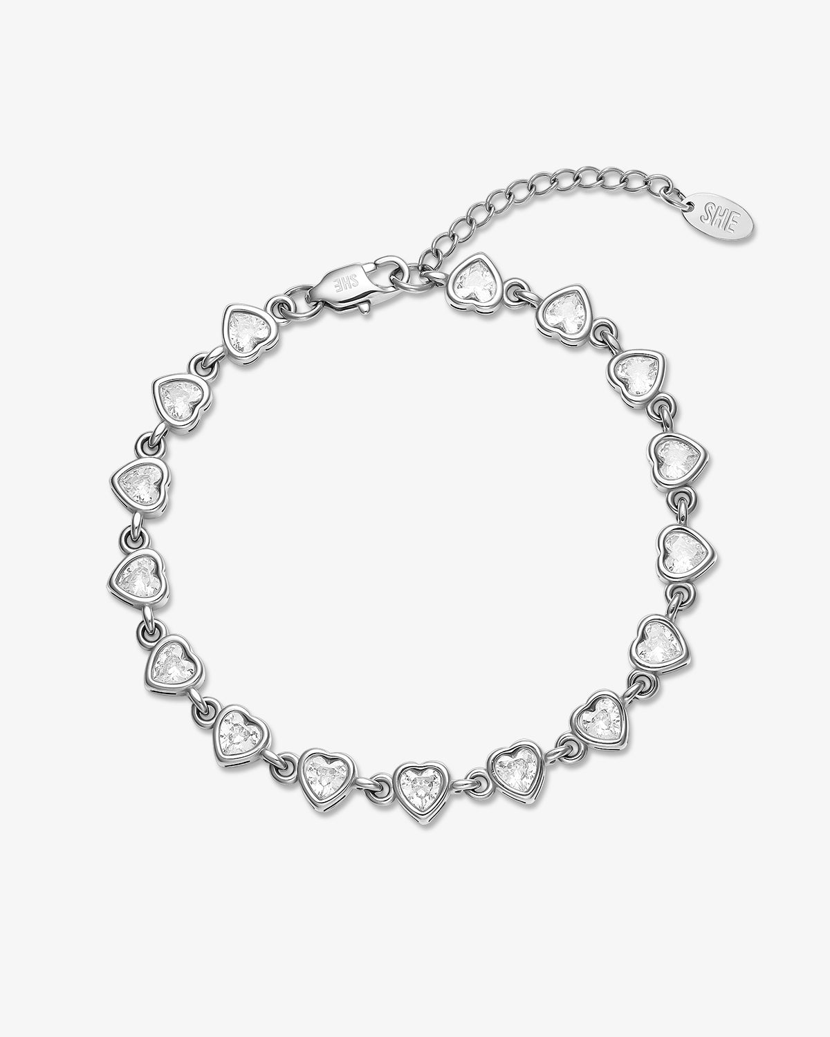 Diamond Heart Bracelet