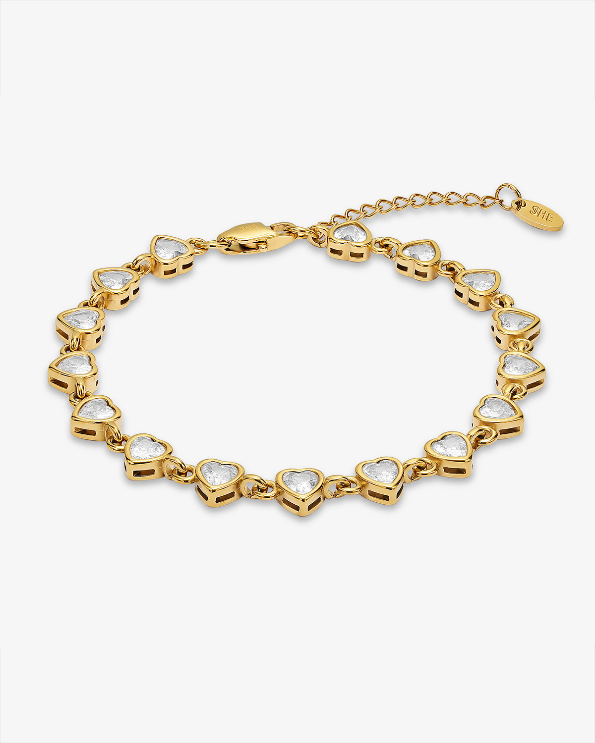 Diamond Heart Bracelet