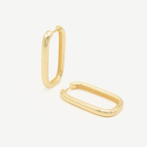 Edge Hoops Gold