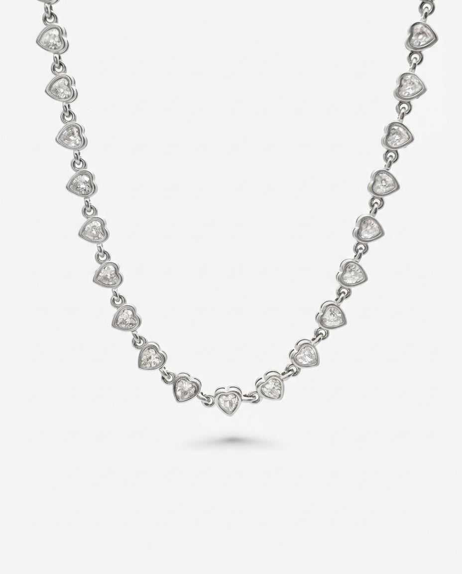 Diamond Heart Chain