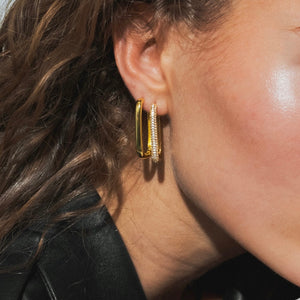 Edge Hoops Gold