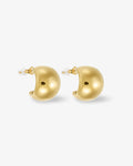 Halo Earrings Gold