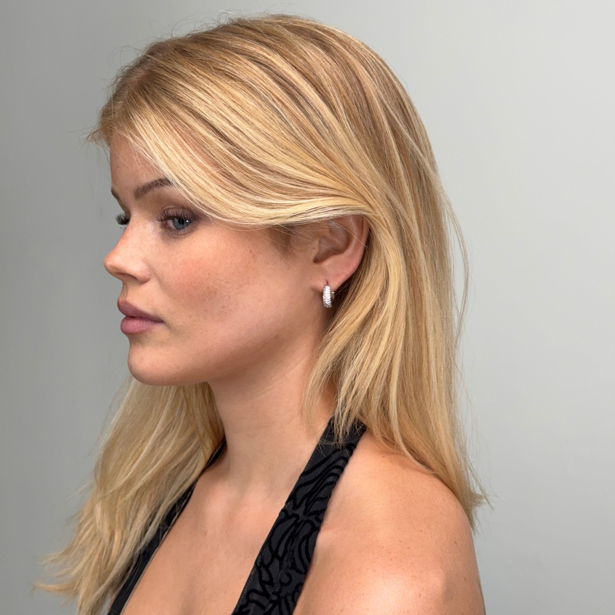 Dome Hoops (M) Silver