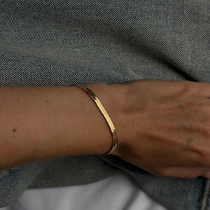 Bone Bracelet Gold