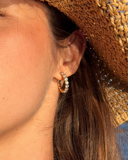 Bezel Hoops (L)