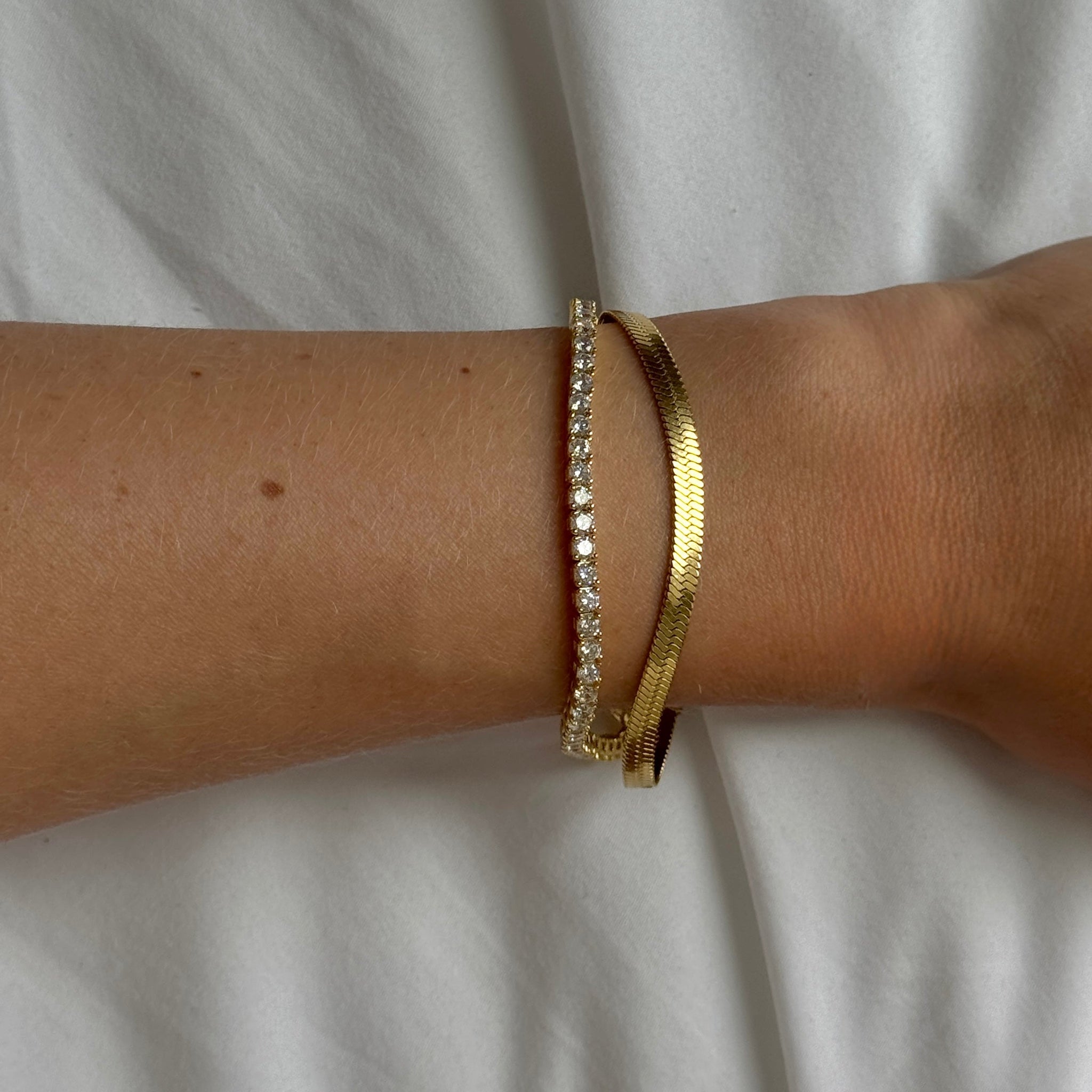 Bone Bracelet Gold