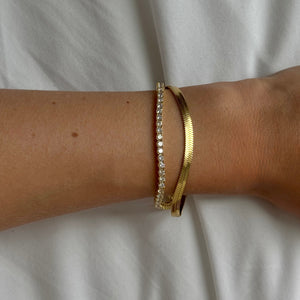 Bone Bracelet Gold
