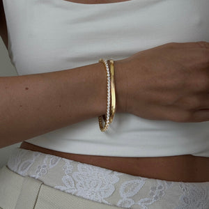 Bone Bracelet Gold