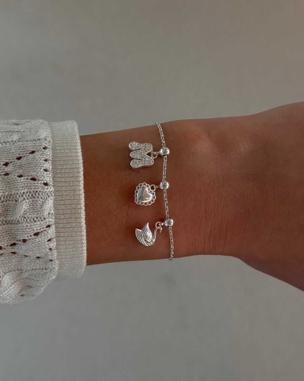 Swan Charm