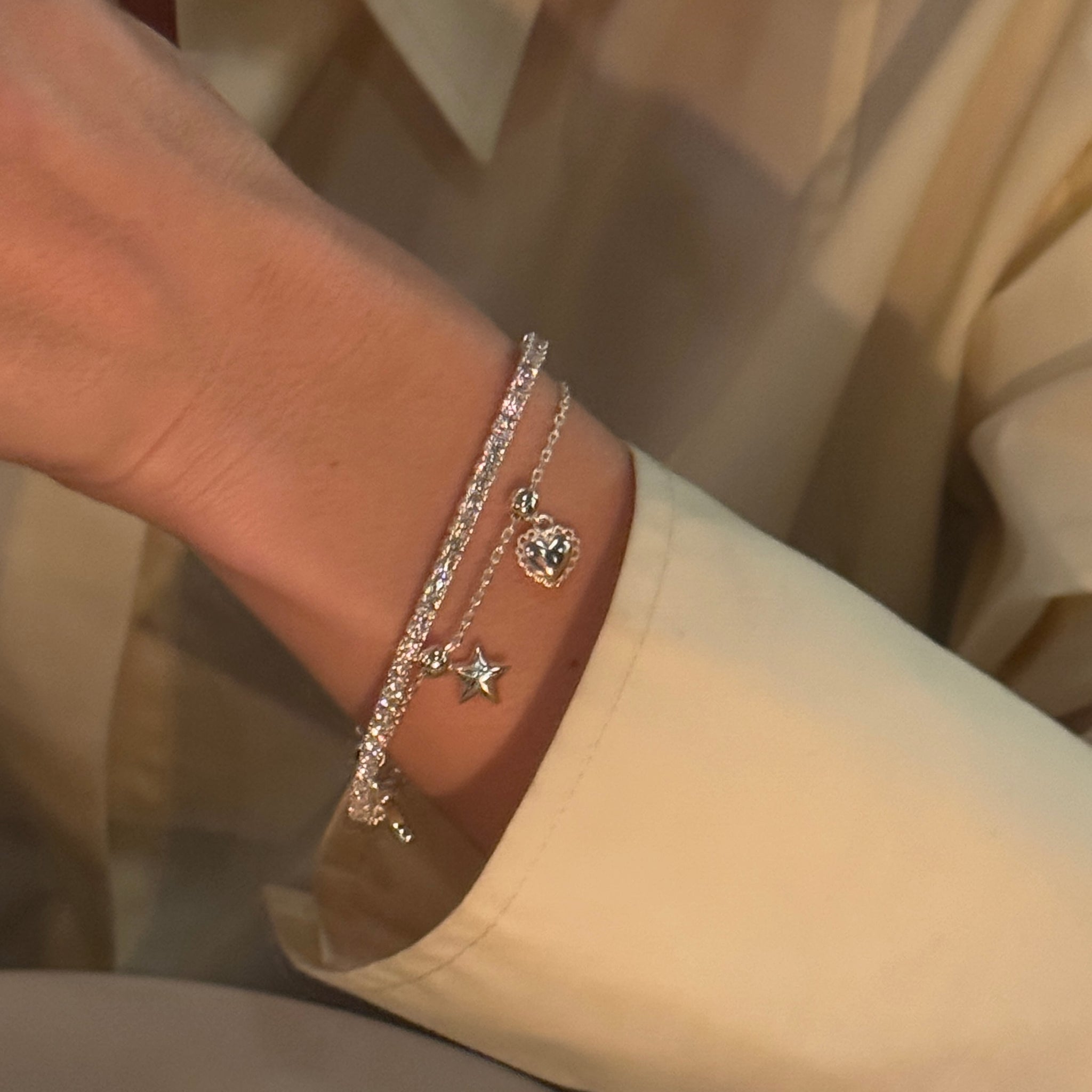 Charm Bracelet Silver