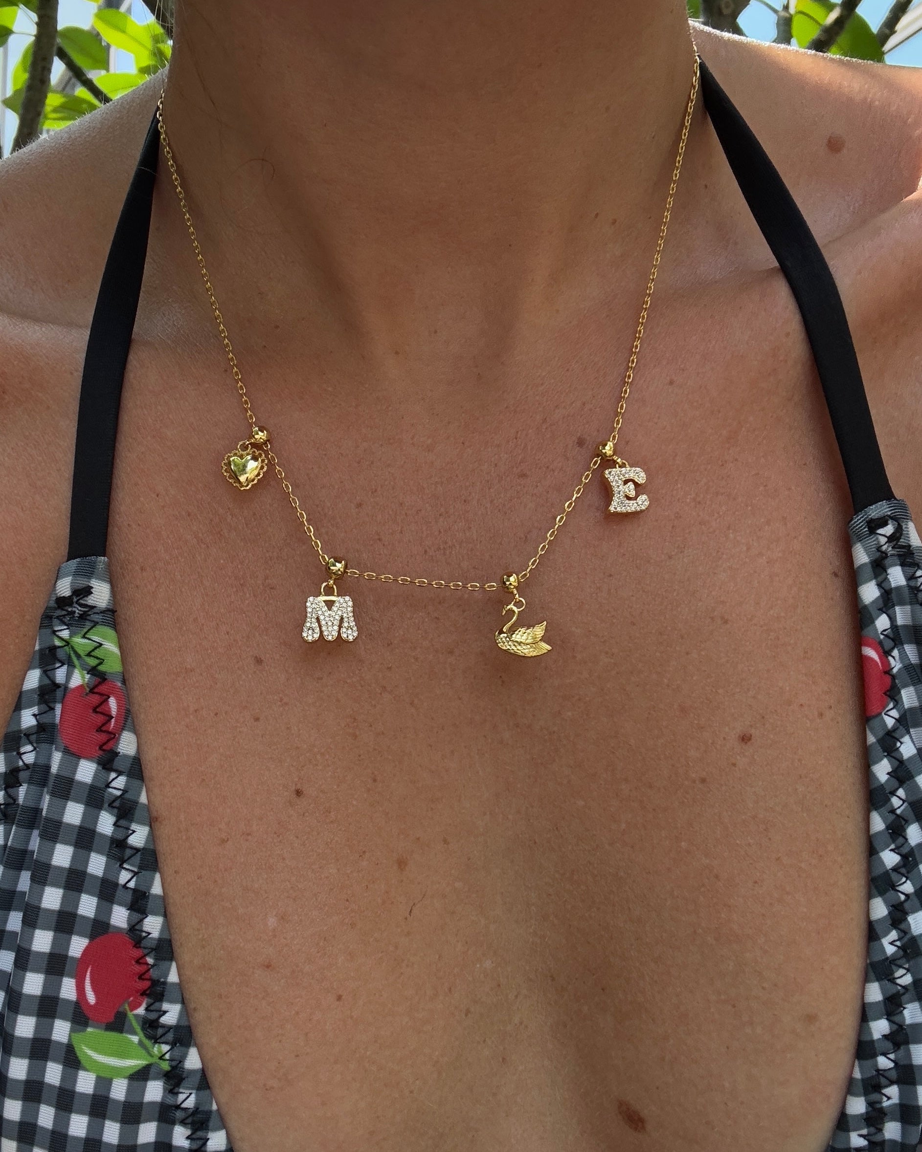 Swan Charm