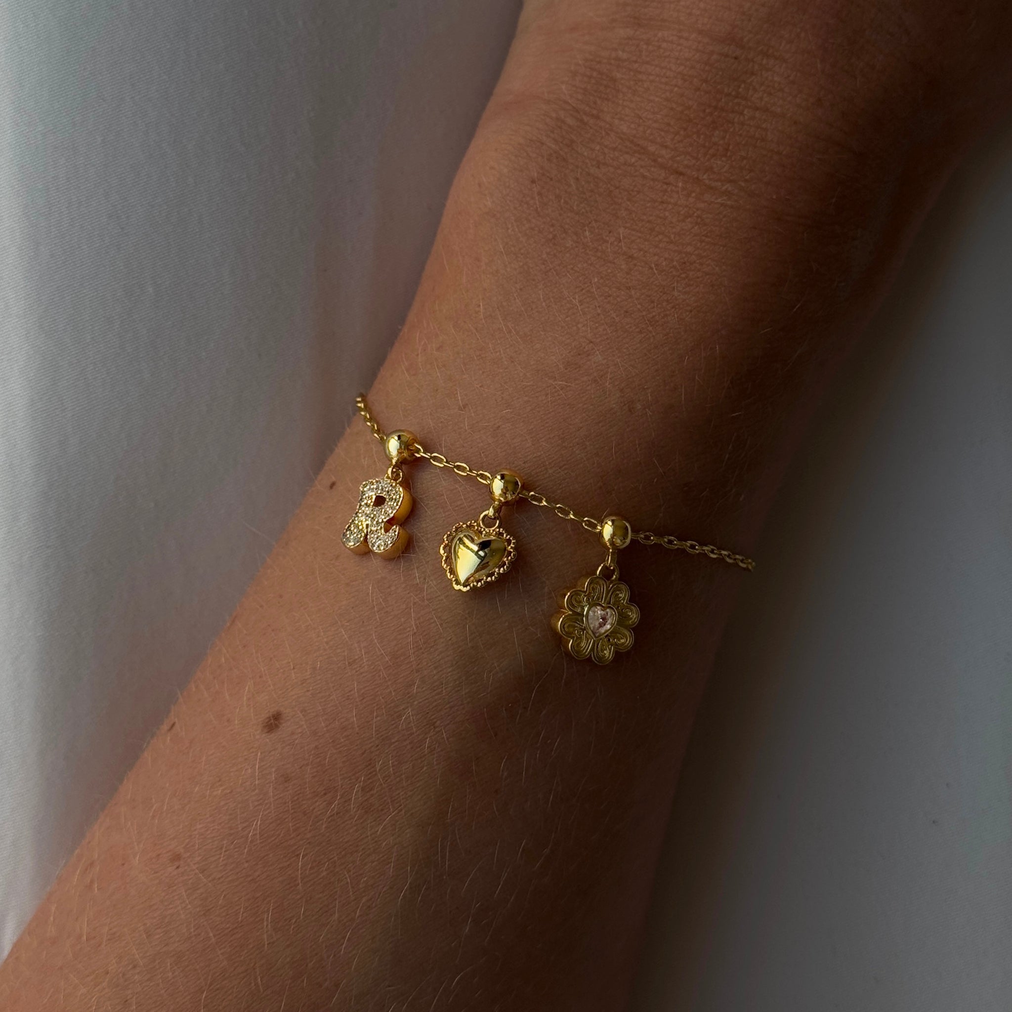 Charm Bracelet Gold