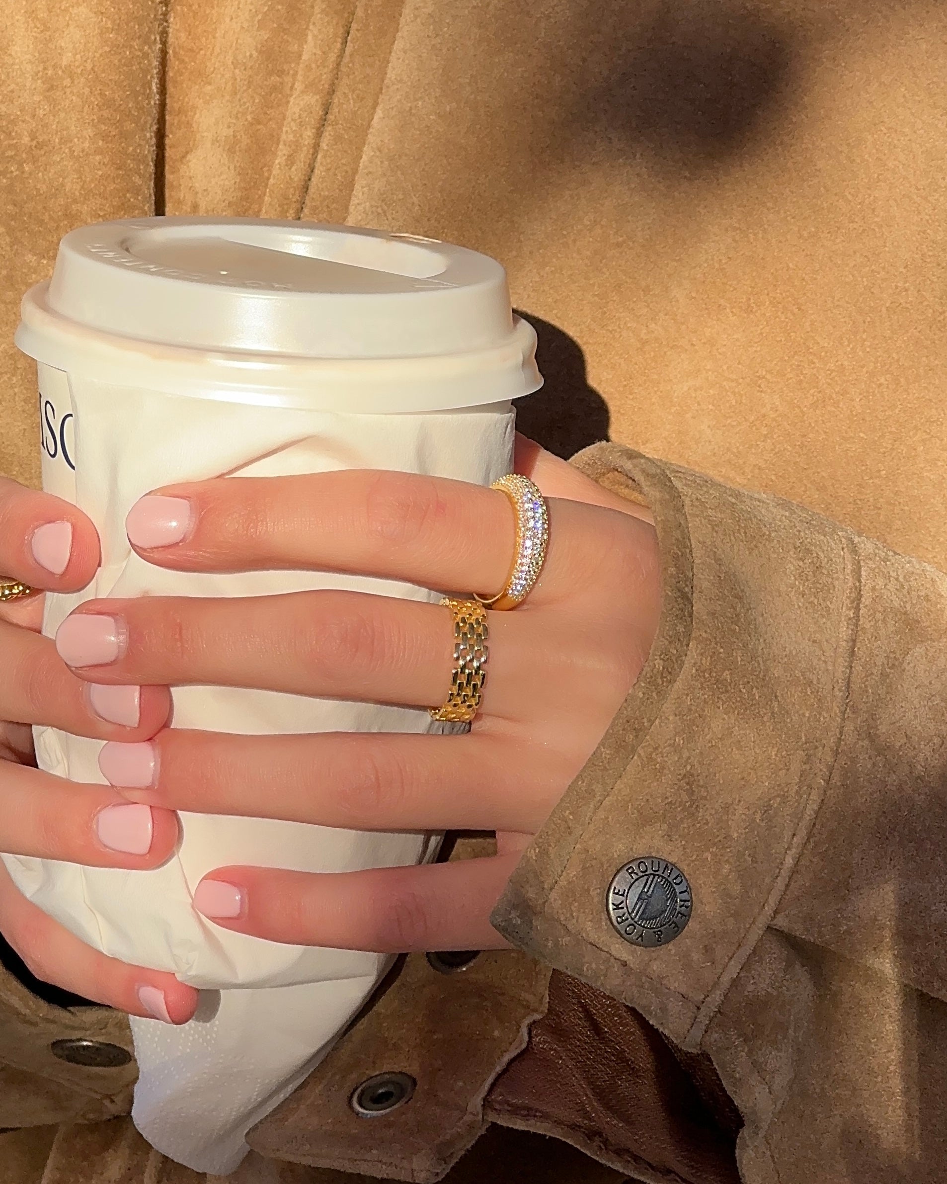 Slim Dome Ring Gold