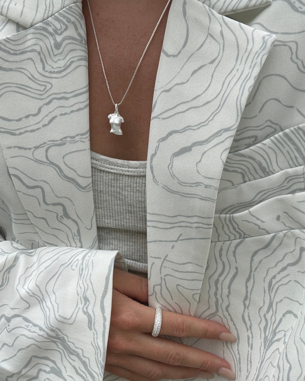 Slim Dome Ring Silver