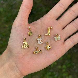 Heart Charm Gold