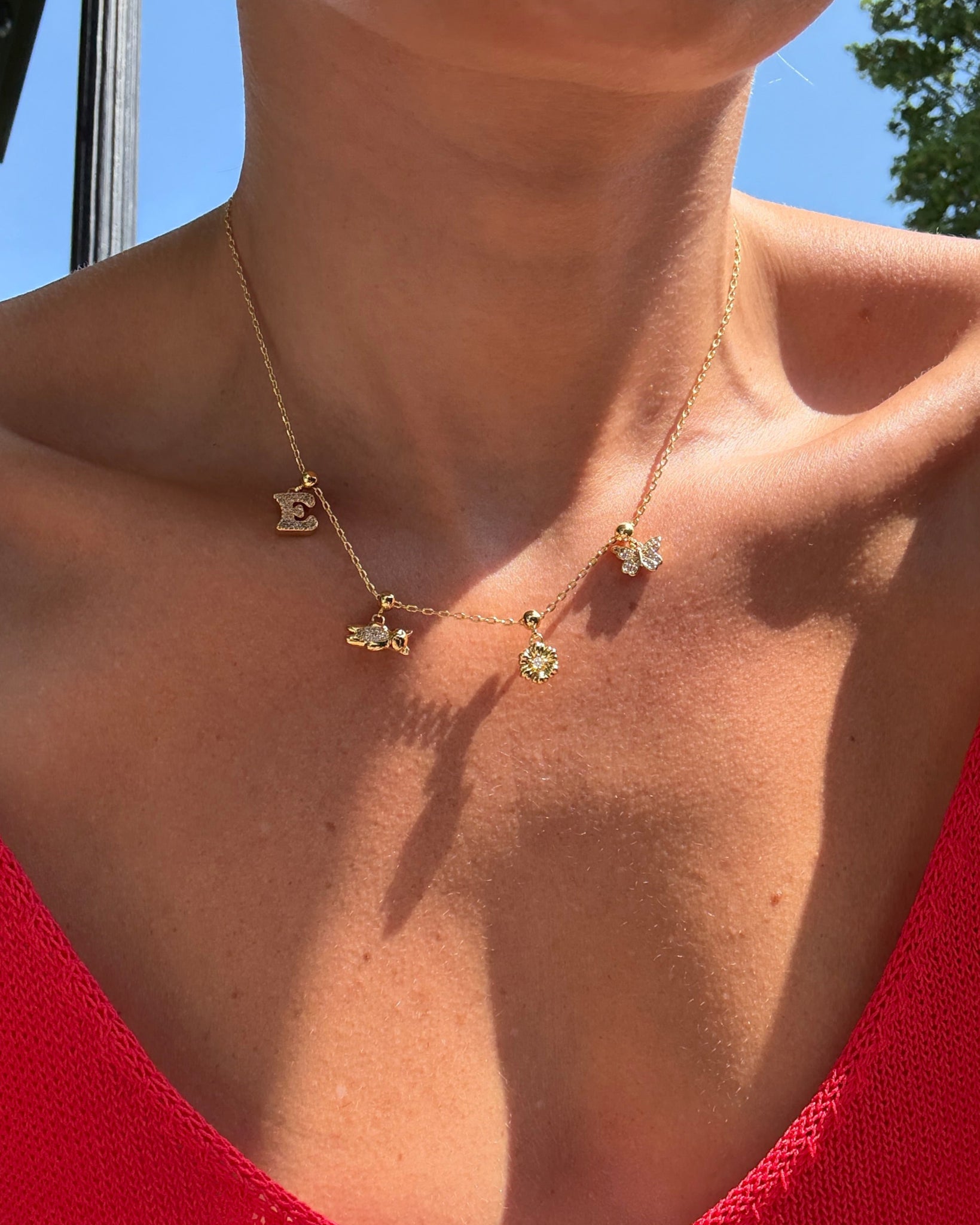 Cat Charm Gold